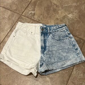 pacsun two tone shorts